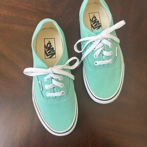 Vans Women’s Aqua Canvas Sneakers